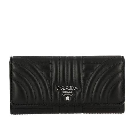 black and gold prada wallet|prada wallet black woman.